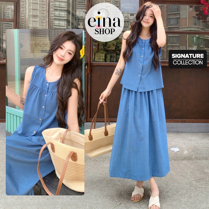 Hadria Top and Skirt 2-Pieces set Signature Collection - Image 2