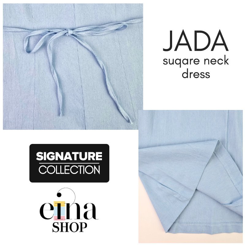 Jada Square Neck Maxi Dress Signature Collection - Image 5