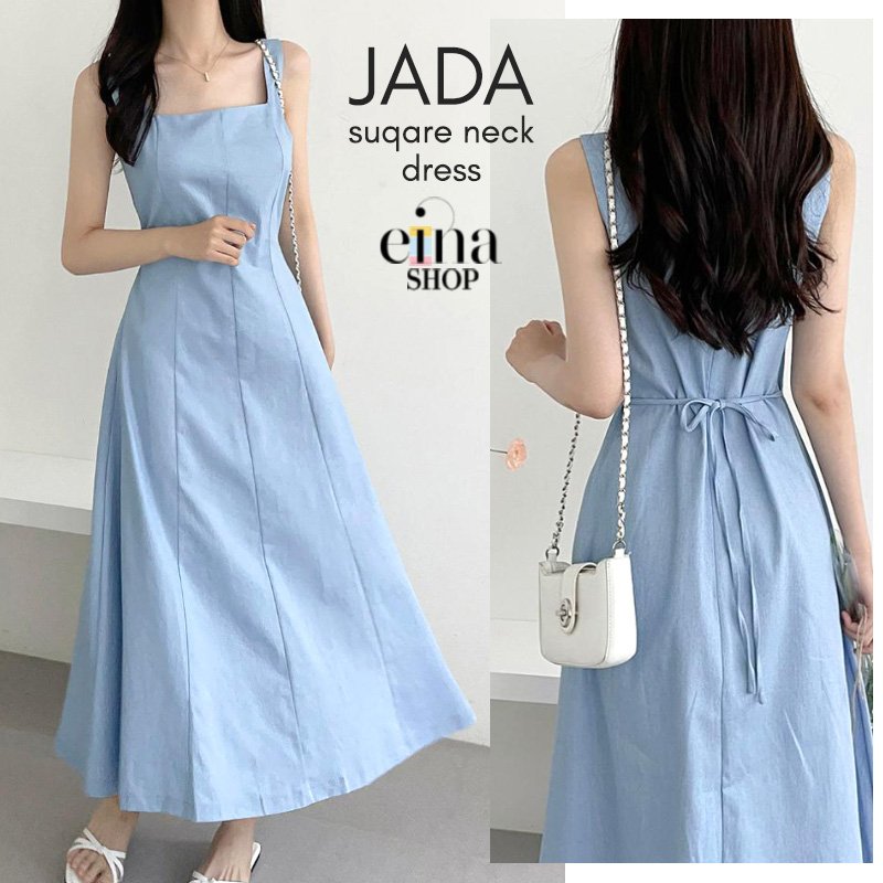 Jada Square Neck Maxi Dress Signature Collection - Image 6