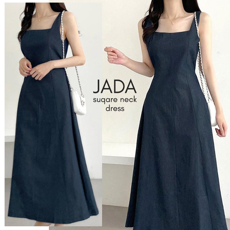 Jada Square Neck Maxi Dress Signature Collection - Image 9