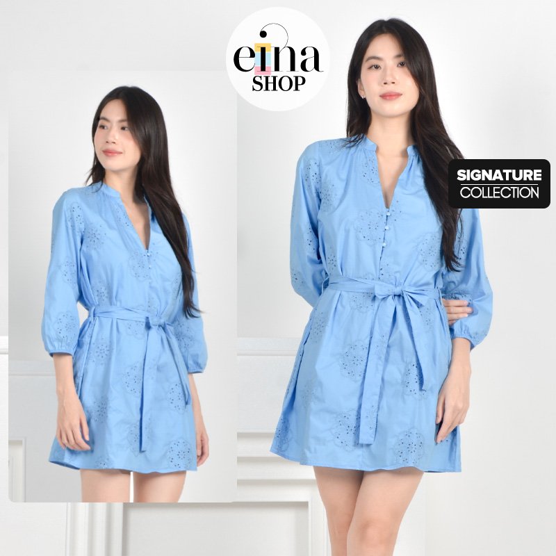 Lana V Neck Dress Signature Collection - Image 2