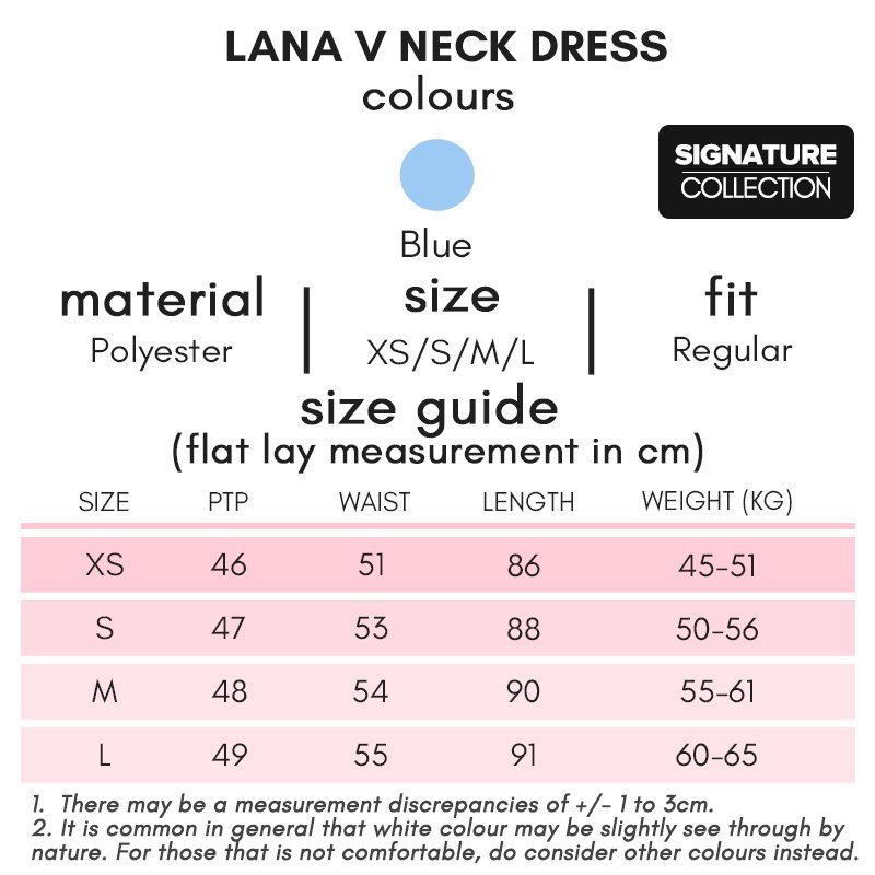 Lana V Neck Dress Signature Collection - Image 3