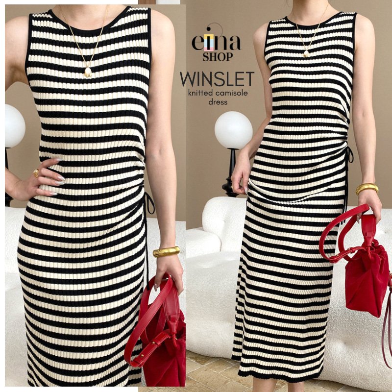Winslet Knitted Camisole Dress Signature Collection - Image 8