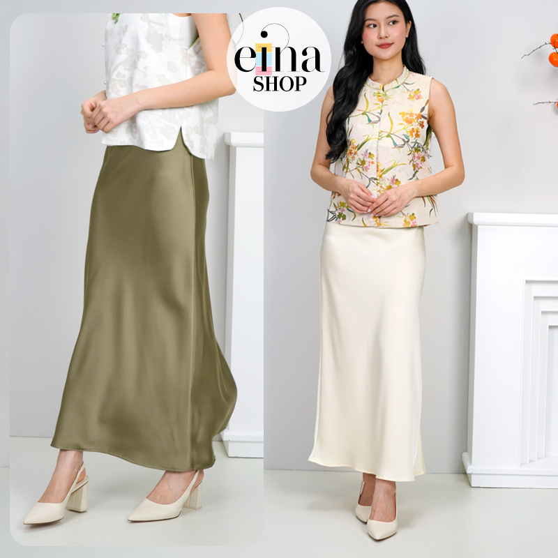 Lucia Midi Flowy Skirt Signature Collection