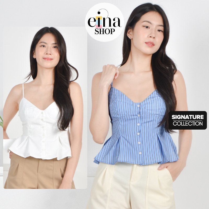 Faiga Peplum Cami Top Signature Collection - Image 2