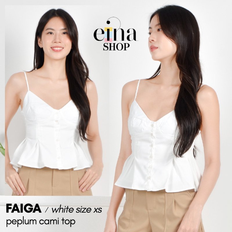 Faiga Peplum Cami Top Signature Collection - Image 7