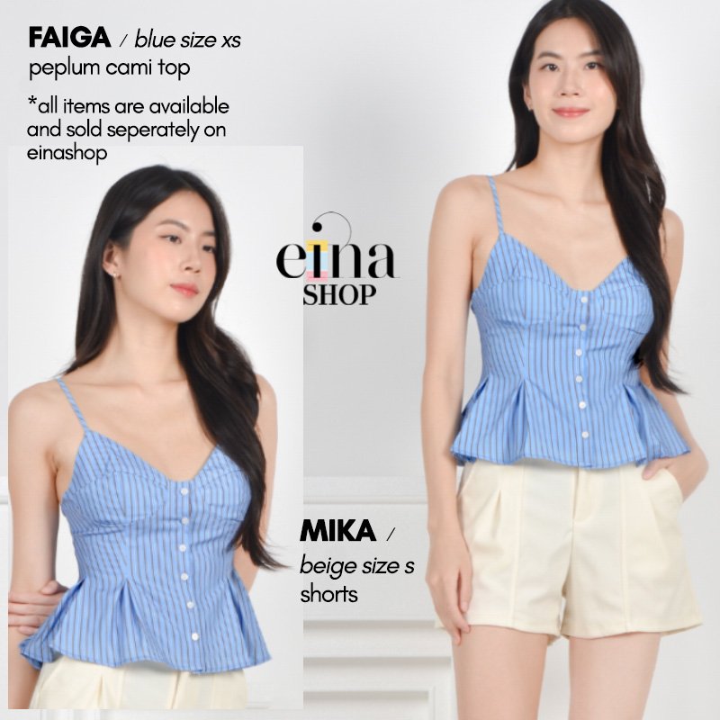 Faiga Peplum Cami Top Signature Collection - Image 8