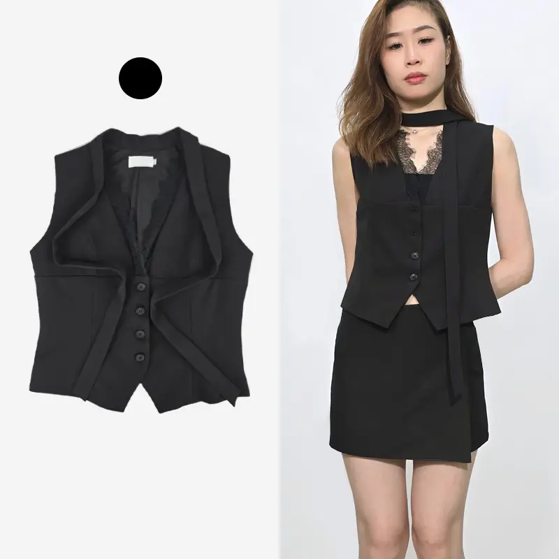 Felicity V Neck Vest Signature Collection