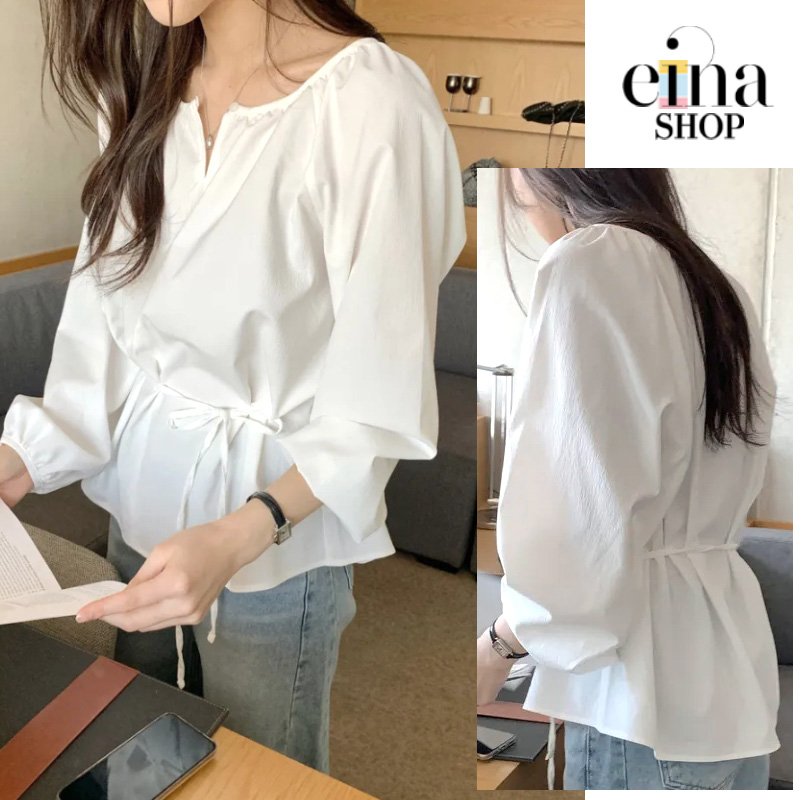 Haven Puffer Sleeve Blouse Signature Collection - Image 8