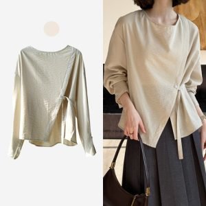 Jane Round Neck Blouse Signature Collection