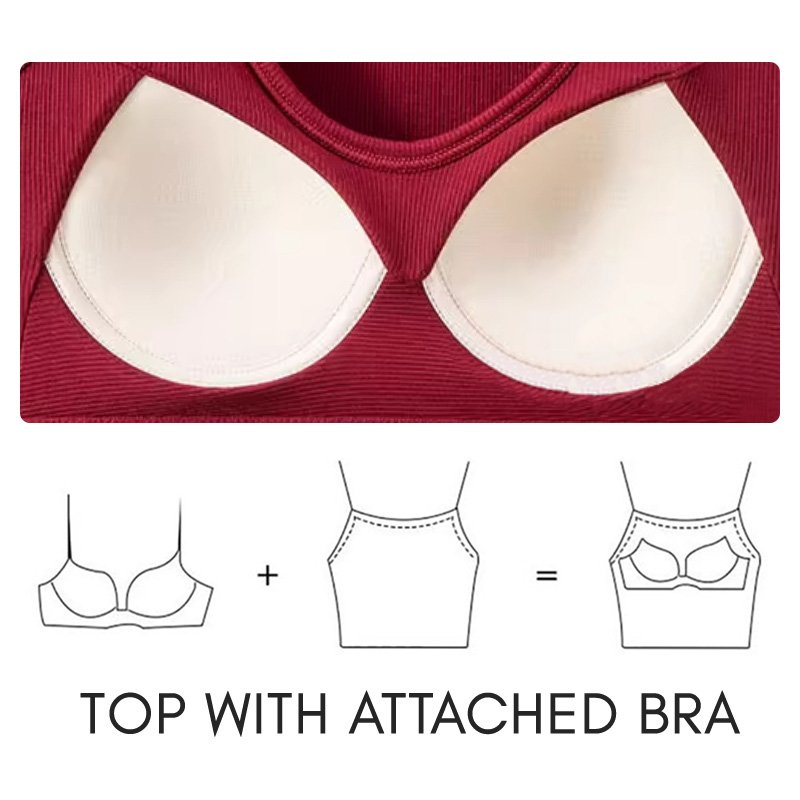 Kit Bra Padded Halter Neck Top - Image 4
