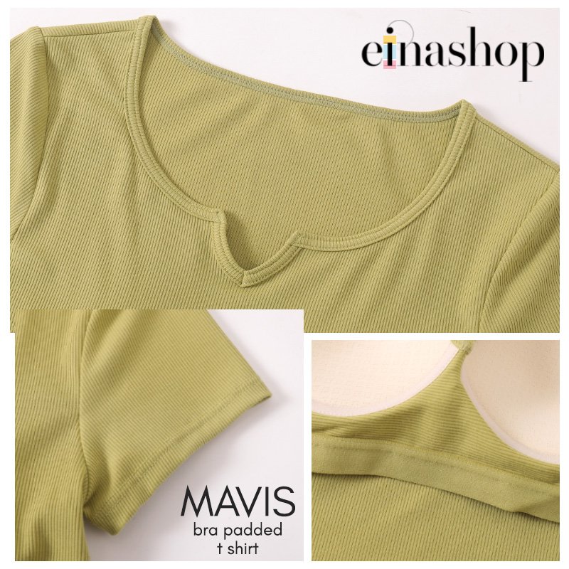 Mavis Bra Padded Hollow Back T Shirt - Image 5