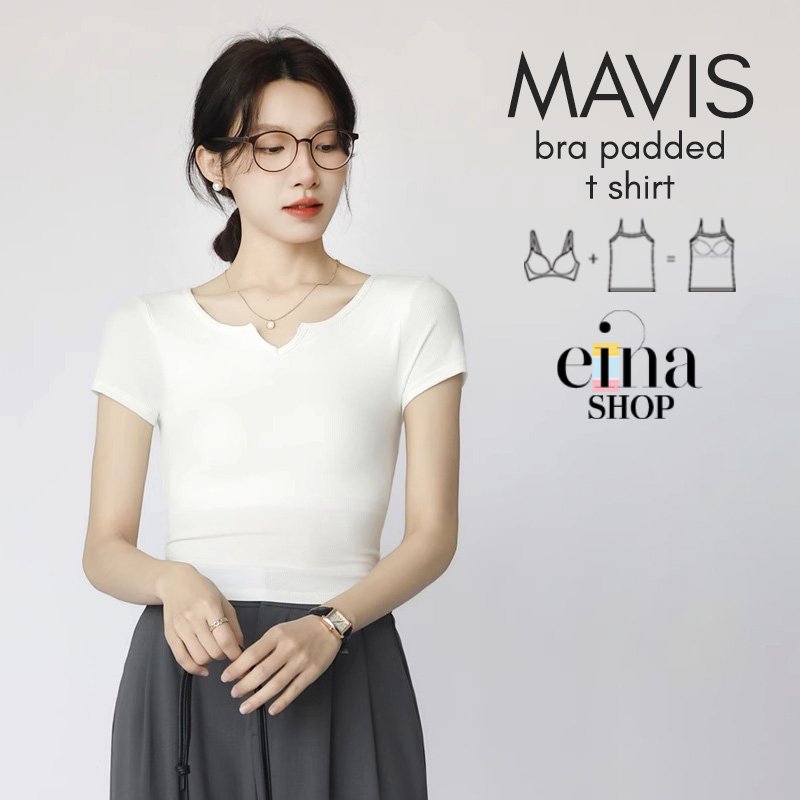 Mavis Bra Padded Hollow Back T Shirt - Image 10