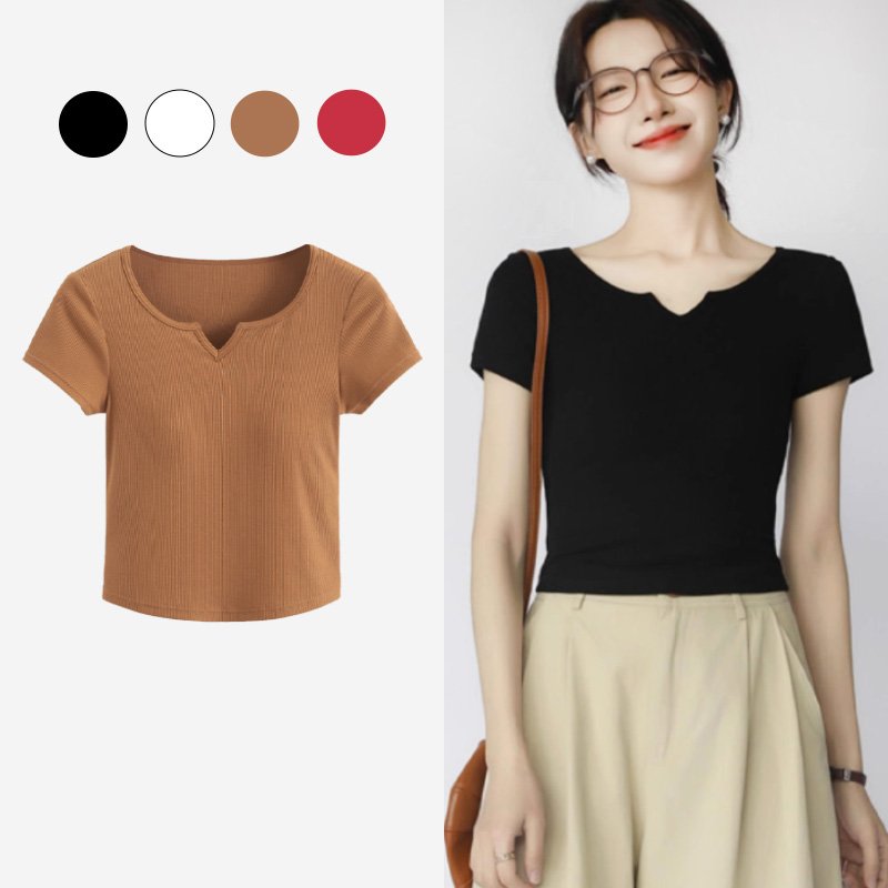 Mavis Bra Padded Hollow Back T Shirt