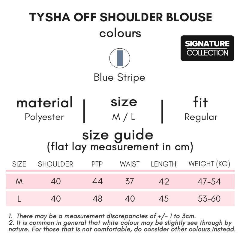 Tysha Off Shoulder Blouse Signature Collection - Image 3