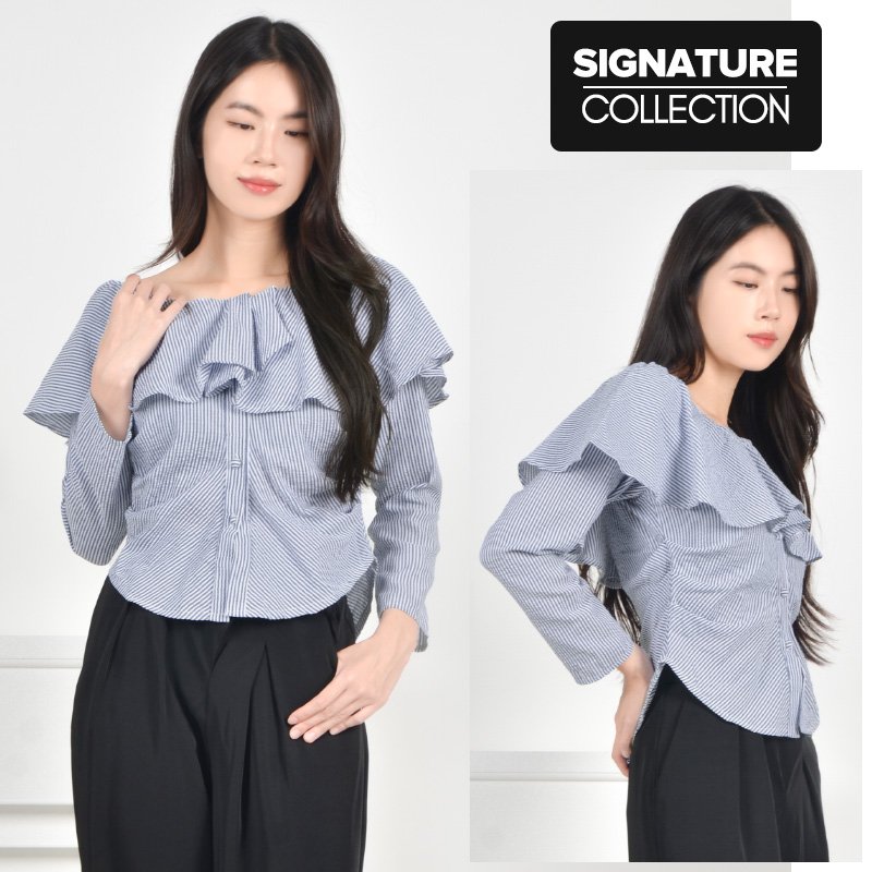 Tysha Off Shoulder Blouse Signature Collection - Image 8