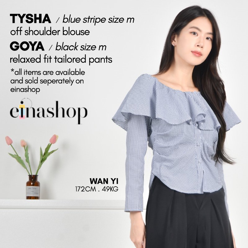 Tysha Off Shoulder Blouse Signature Collection - Image 10