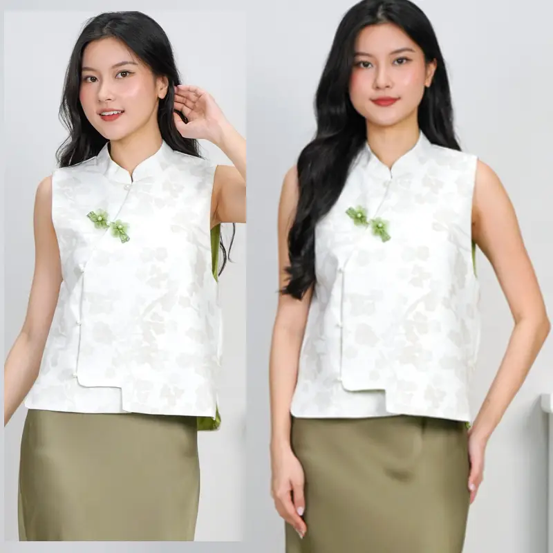 Jingyao (静瑶) Mandarin Collar Vest