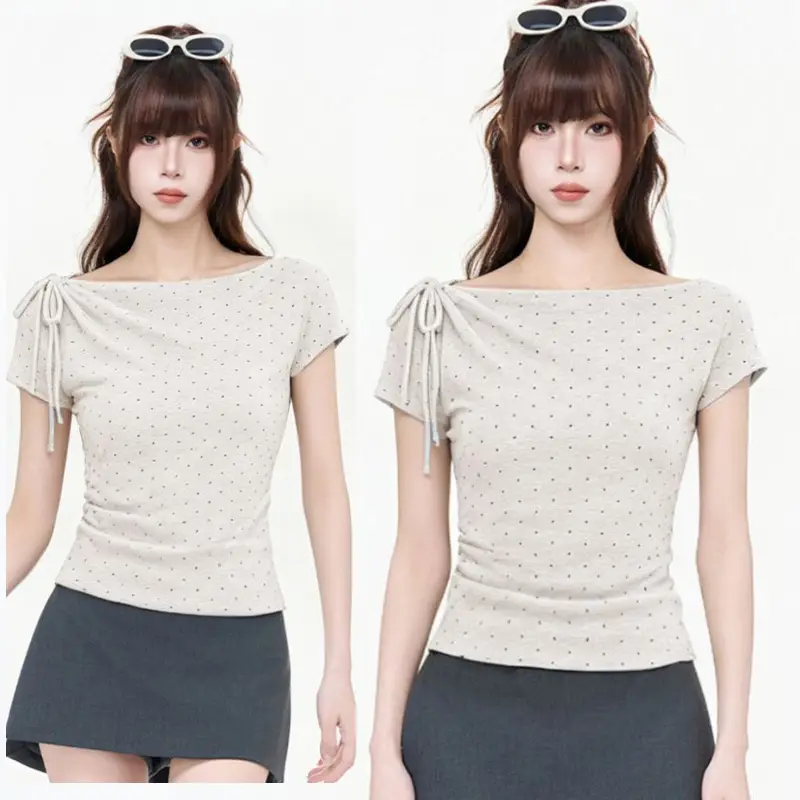 Marisa Ruched Sleeved Women Top